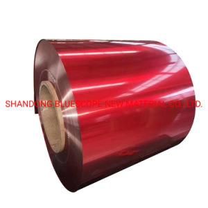 Roofing Materials Thinckness Ral Color Color Coated Steel Coil PPGI PPGL Galvanized / Galvalume Steel Coil