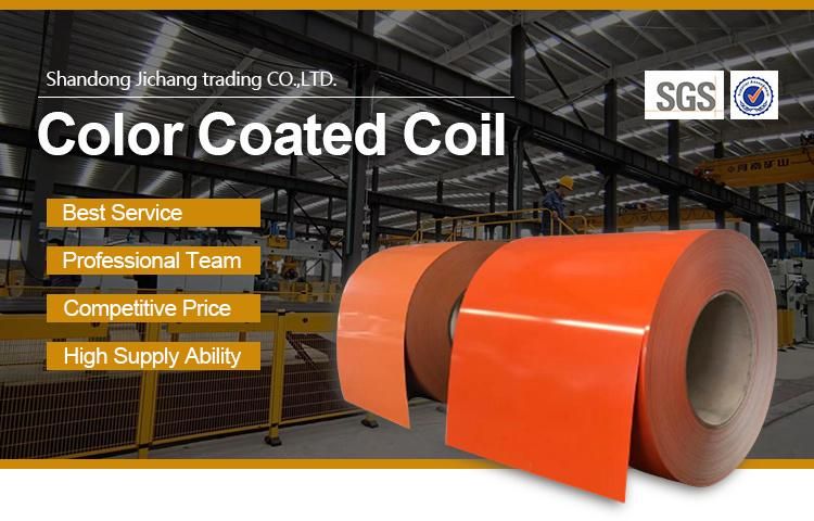 Shandong PPGI Sheet Price Ral Painted Dx51d Cold Rolled Color Coated Galvanized Steel Coil