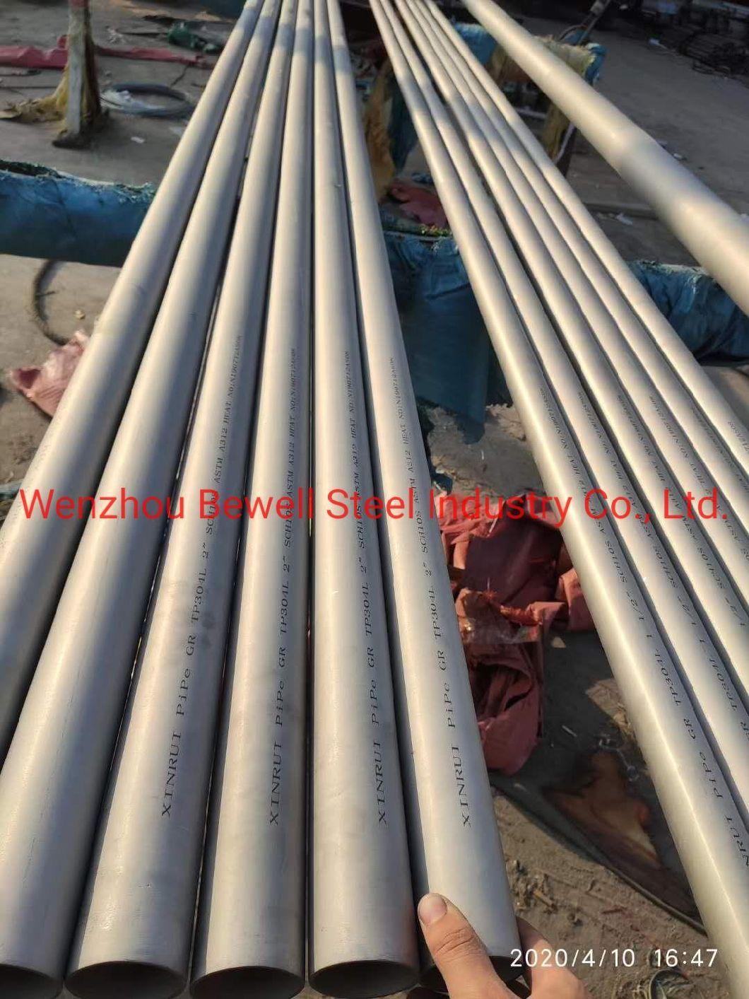 Stainless Steel Seamless Pipe ASTM A312 Tp310 Tp310s Tp310h for High Temperature Applicaition.