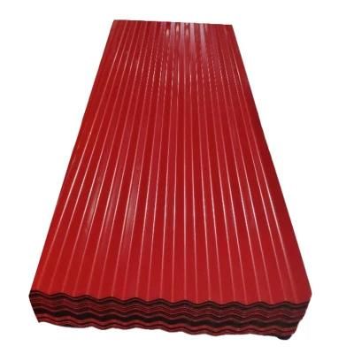 PPGI PPGL Prepainted Galvalume Steel Corrugated Roofing Sheet