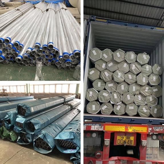 Round Polished Stainless Steel Welded Pipe 309 310S 410 Stainless Steel Pipe