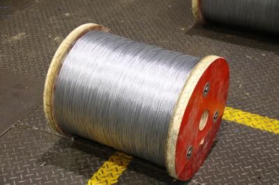 Electro/Hot DIP Galvanized Steel Wire Strand 7/0.5mm for Making Optical Cable