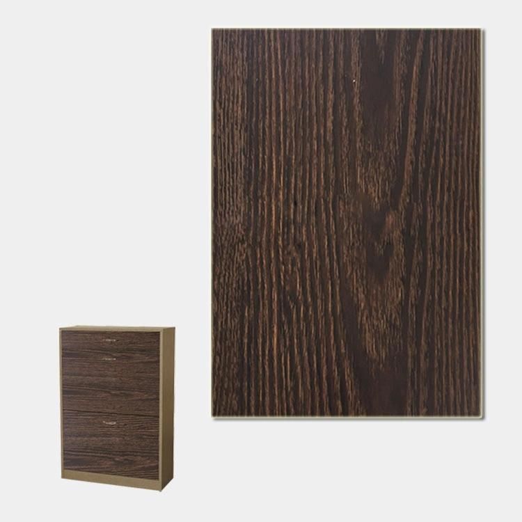 Fashionable Wood Grain Laminated Aluminium Steel Sheet for Cabinet Shoe