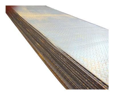 Building Material S235jr Anti-Slip Mild Steel Checkered Plate Price