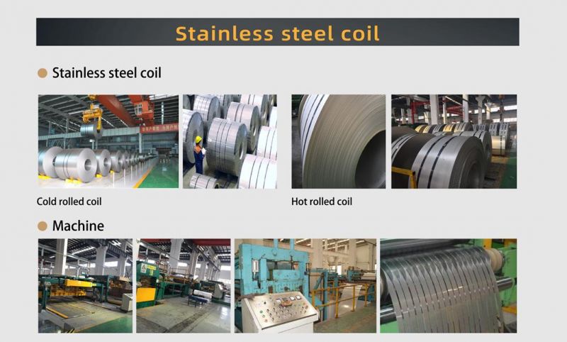 ASTM Ss 201 202 301 304 304L 309S 316 316L 409L 410s 410 420j2 430 440 Stainless Steel Coil Strips
