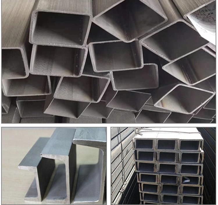Q235/Q345 /Ss400 50-400mm Ms Hot Rolled Cold Formed Steel Profile Channel U / C Section Shaped Steel Channels