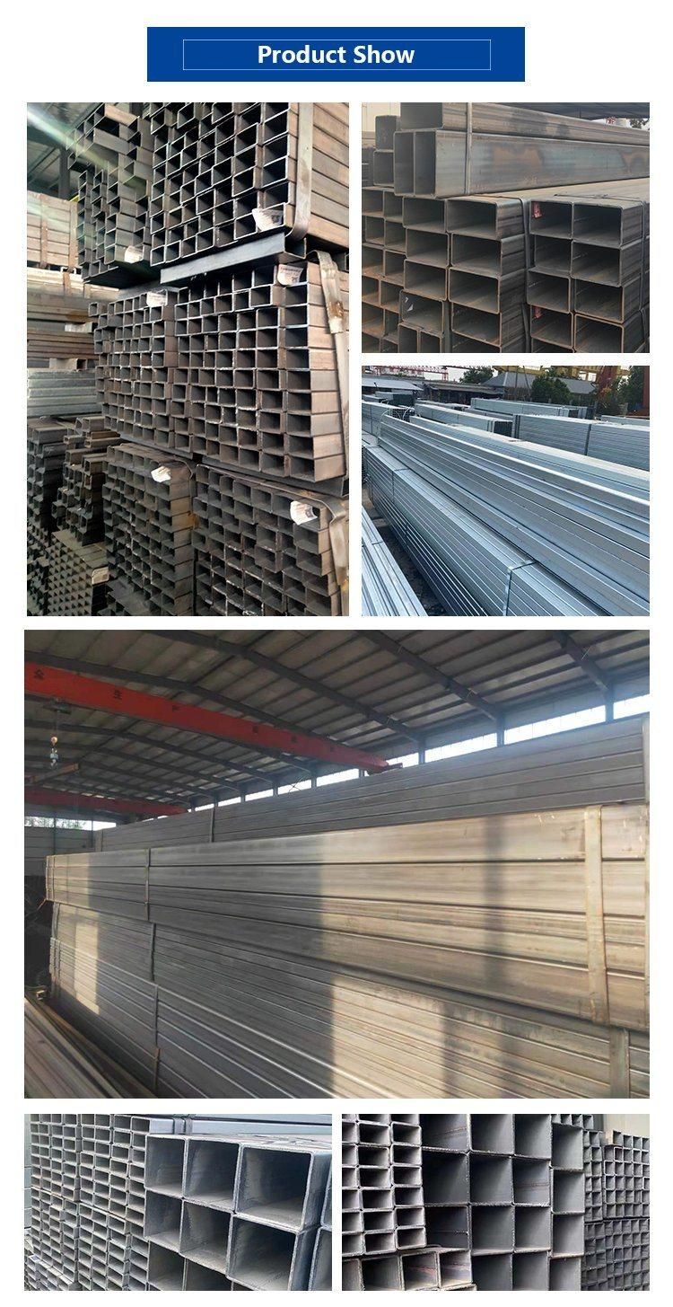 Hot Sale in India Mild Steel Hollow Section 50X50 Ms Square Pipe Price Per Kg