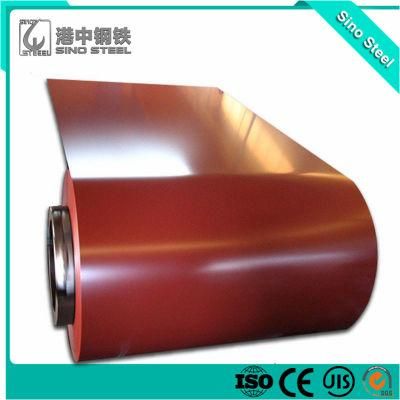 Color Coated Zinc Steel PPGI Prepainted Steel Coil with PVC Film Manufacturer in China