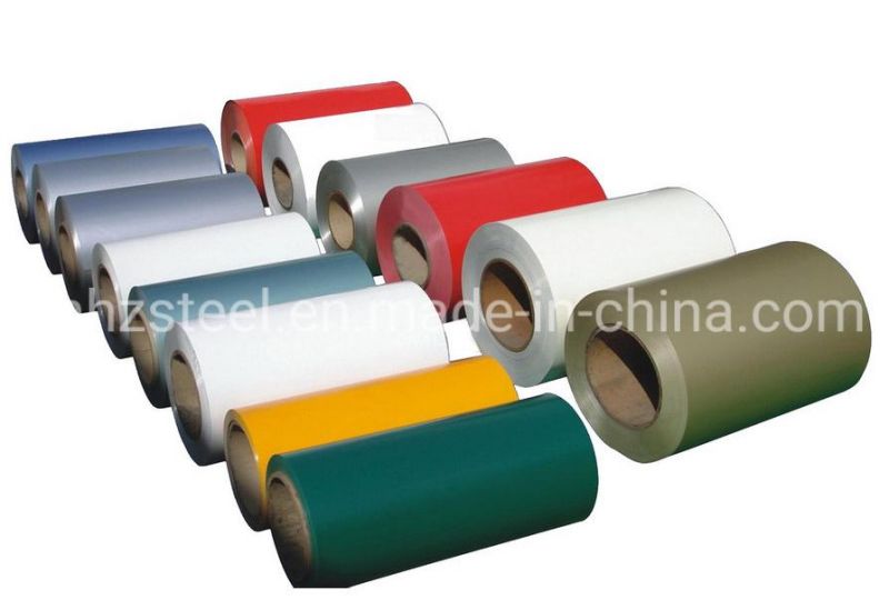 Prepainted Galvanised Steel Coil / PPGI Corrugated Roofing Sheets