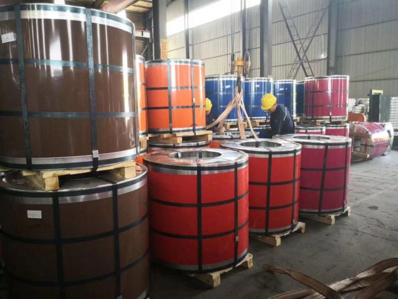 PPGI-Color Coated Steel Coil with 3D Wooden Pattern