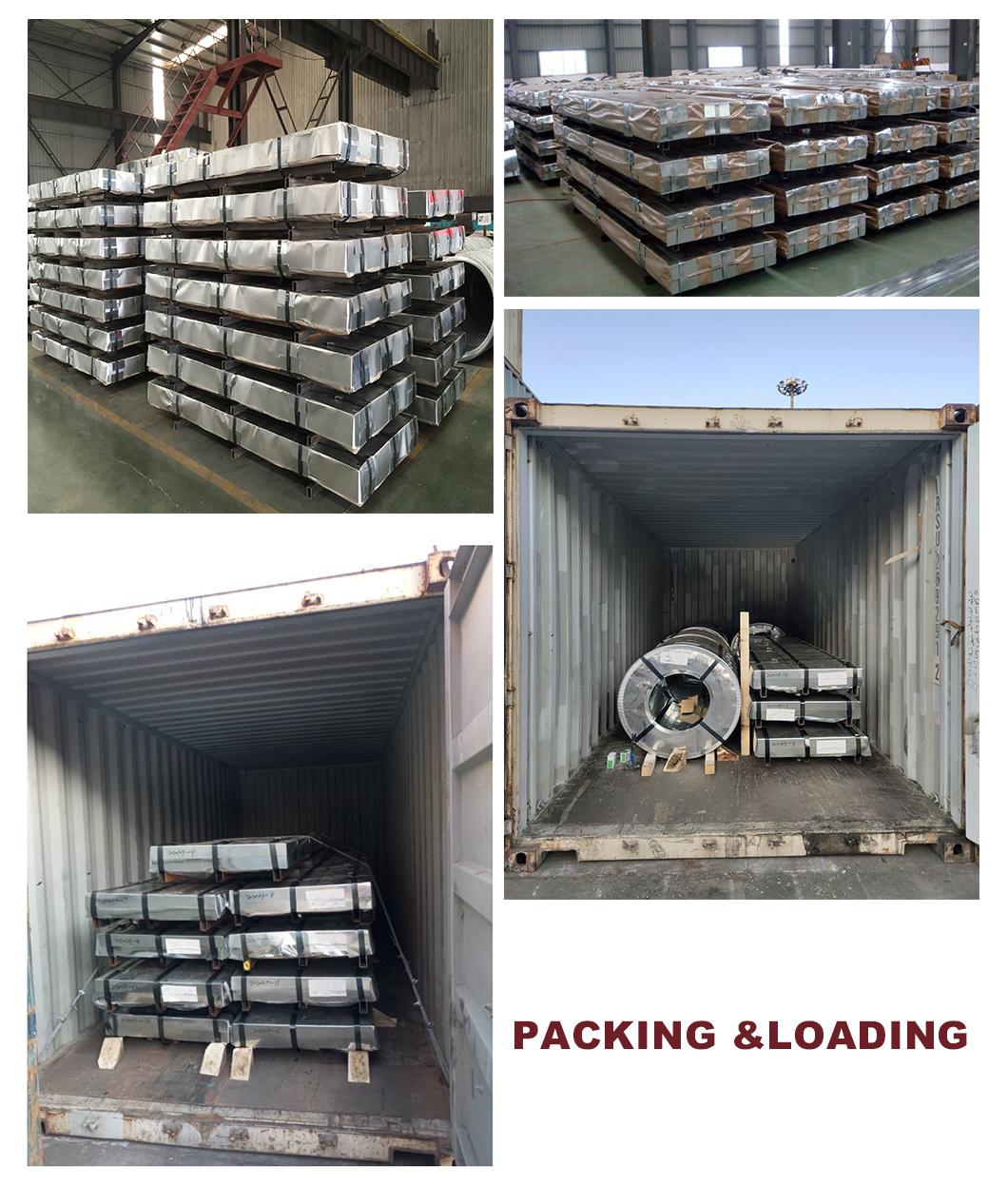 Cheap Corrugated Roofing Metal Steel Color Coated Roof Sheet From China