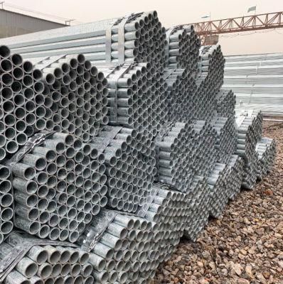 Q235 48.3*4 mm Gi Scaffold Pipes Stock Galvanized Steel Pipe