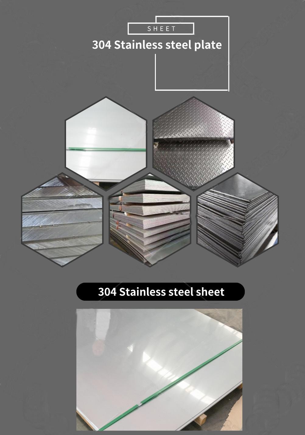 ASTM/GB/JIS 201 321 347 329 430 Hot Rolled Stainless Steel Plate for Boat Board