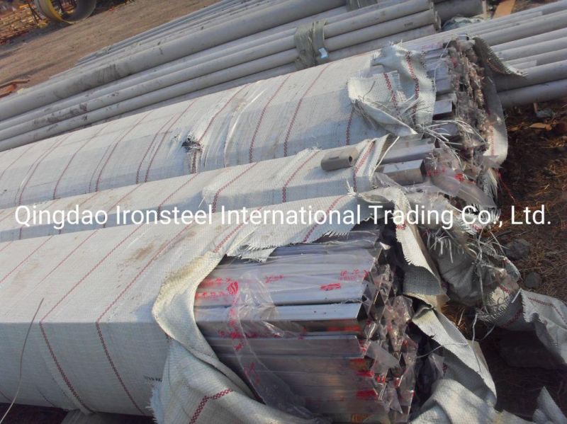 TP304/TP304L Square/Rectangle Welded Stainless Steel Pipes with Polished Surface