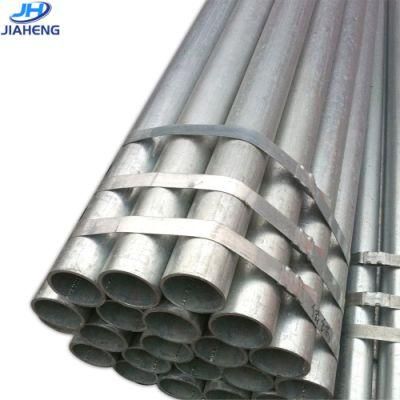 Chemical Industry Oil/Gas Drilling Jh Galvanized Steel Round Pipe Tube