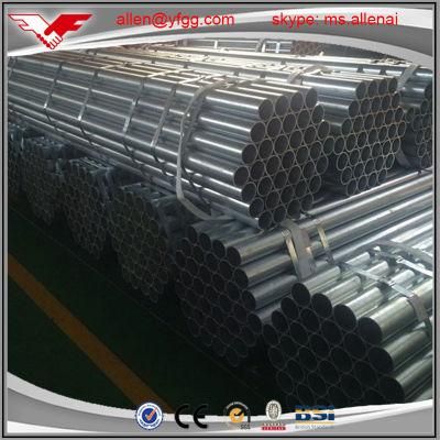 48.3mm X 3.2mm Scaffolding Galvanized ERW Steel Pipes -- Youfa Brand