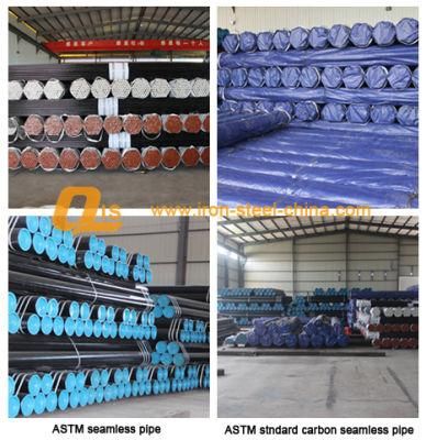 ASTM A106 Gr. B Seamless Steel Pipe Steel Tube From 21mm to 355mm