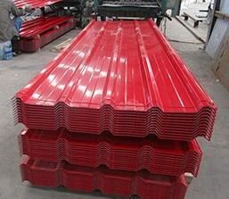 Corrugated Prepainted Steel Color Roofing Sheet From Factory