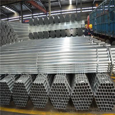 Factory Direct Sales Schedule 40 Pre-Galvanized Steel Pipe Round Shape