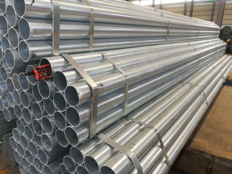 Galvanized Steel Pipe Round Shape (DN15-DN200)