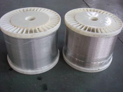 304 316 1X7 Diameter 0.3 to 2.0mm Stainless Steel Wire Rope Made for Railing with High Tensile Quality