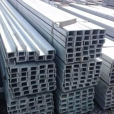 Chinese Manufacturer Cold Rolled Galvanized Steel Slotted Channel U Bar