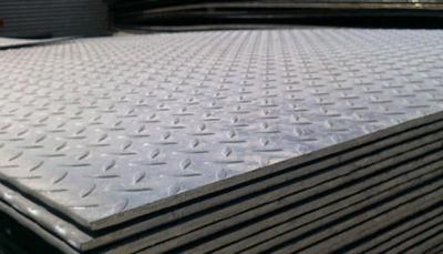 Mild Steel Plate Checkered Floor Plate Diamond Pattern Steel