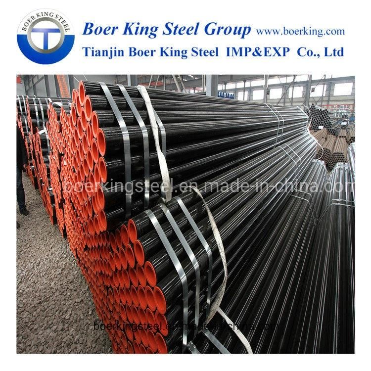 Ms CS Seamless Pipe Tube API 5L ASTM A106 Gr. B Sch40 Sch80 Seamless Carbon Steel Pipe