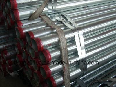 BS 1139 48.3mm Hot Dipped Galvanized Pipe for Scaffolding