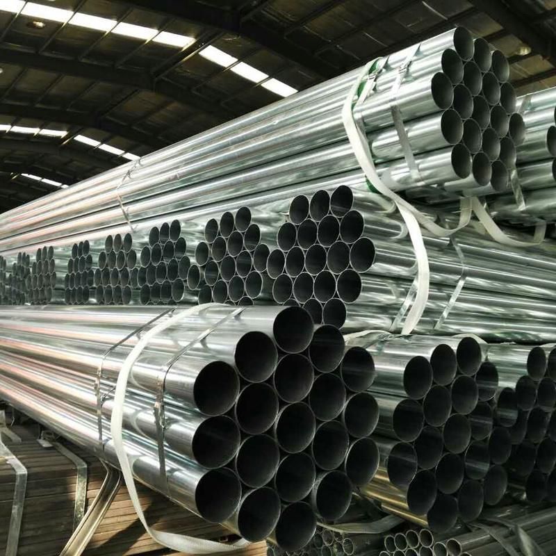 Galvanized Steel Pipe Scaffolding Round Steel Pipe for Building ASTM BS