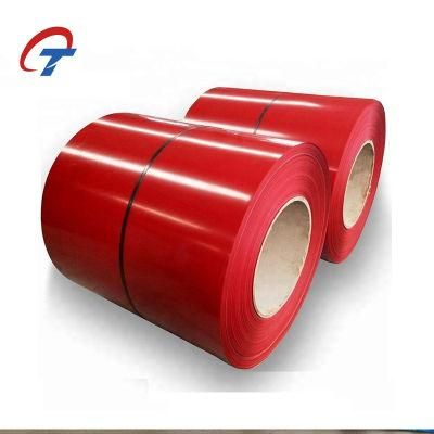 Prepainted 0.14mm PPGI Color Coated Steel Coils Cold Rolled Steel Coils PPGI Galvanized Steel Roll