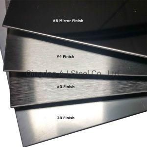 Inox 430 Satin 0.5mm Lamina Inoxidable Stainless Steel Plate for Building Material