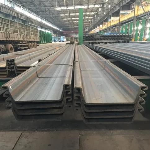 Hot Selling Steel Sheet Pile Type 2 Sy295/Sy390 Sheet Pile