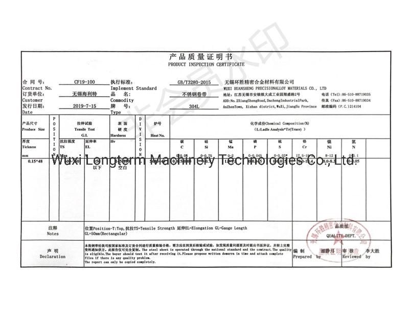 Flat Shape Stainless Steel Sheet in Reasonable Price