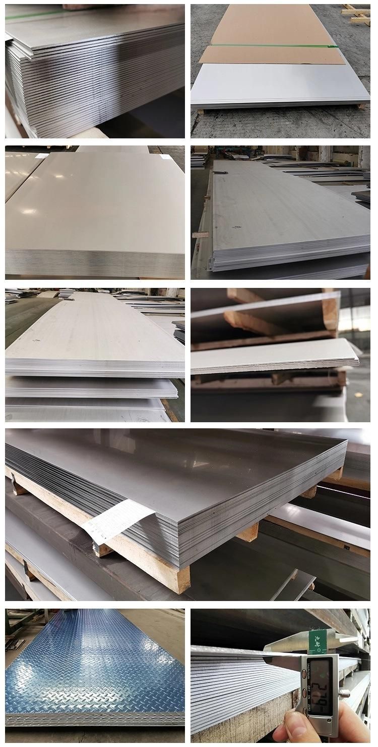 4mm 6mm 8mm 10mm Thick 4X8 Stainless Steel Sheet Price 201 202 304 316 Stainless Steel Plate Manufacturer