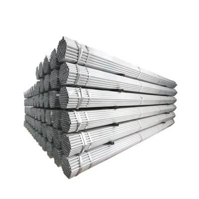 Q235 ERW Welded Gi Pre Galvanized Round Scaffolding Steel Pipes