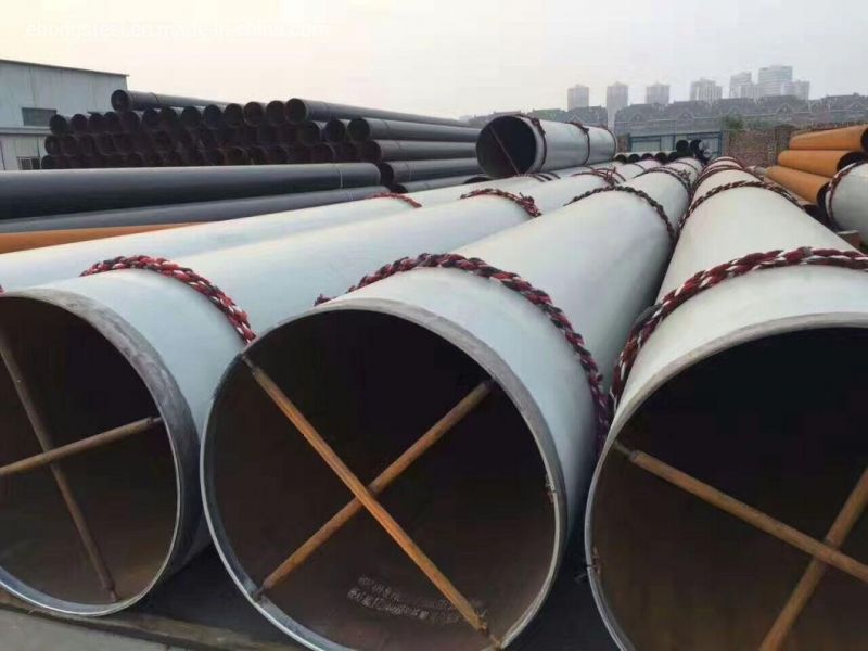 2500mm Diameter ERW SSAW Q345b Carbon Spiral Welded Steel Pipe Tube