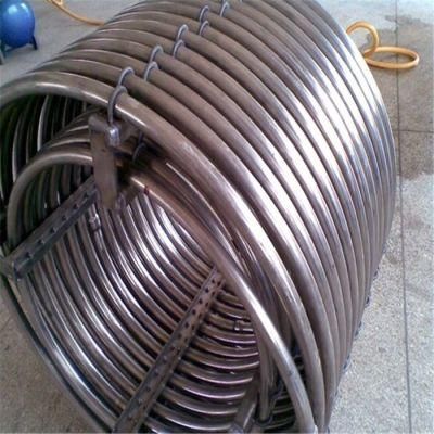 Factory Price 304 Stainless 310S AISI 310S Round Welded Stainless Steel Coil Pipe Bend Industry