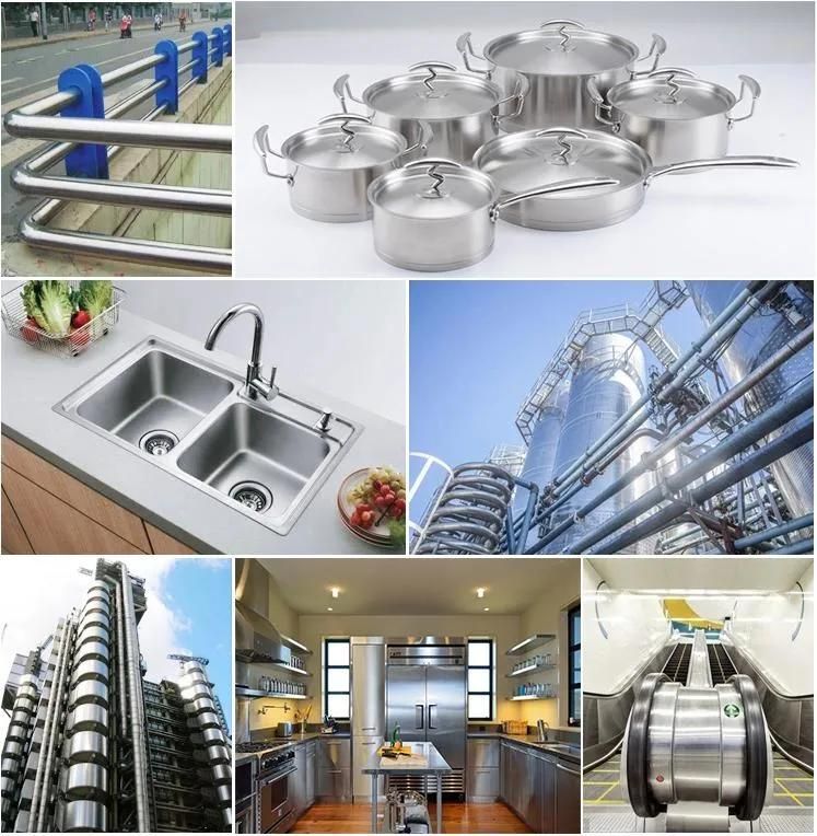 Polishing Bright Mirror Suface 304 316 Stainless Steel Seamless Pipe