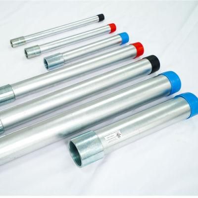 UL Certificate Galvanized Threaded 1 2 3 4 Inch Rigid Rsc Rmc Rgs Grc IMC Steel Metal Metallic Conduit/Tubos/Tuberia/Pipe