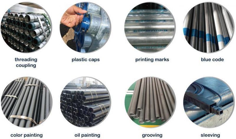 Seamless Pipe Hot DIP Galvanized Steel Tube Pre Galvanized Pipe Furniture Steel Tube Gi Pipe Steel Pipe