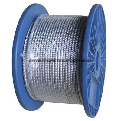 500FT 1000 FT 1/8&quot; 3/16&quot; 1/4&quot; 1X19 7X7 7X19 T316 Stainless Steel Cable Wire Rope Aircraft Cable for Deck