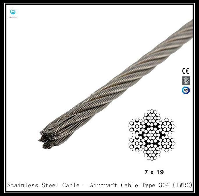 7*19 304 Type Stainless Steel Cable - Aircraft Cable