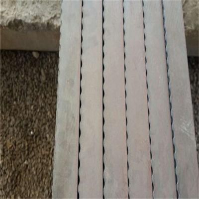 China Factory Mild Steel Hot Rolled Serrated Flat Bar Weight