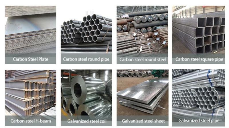 Hot Rolled Mild Steel Seamless Galvanized Square Steel Pipes