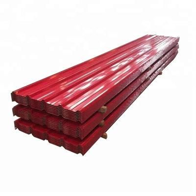 Cold Rolled Corrugated Steel Cheap Trapezoid Metal Colorful Roofing Sheet