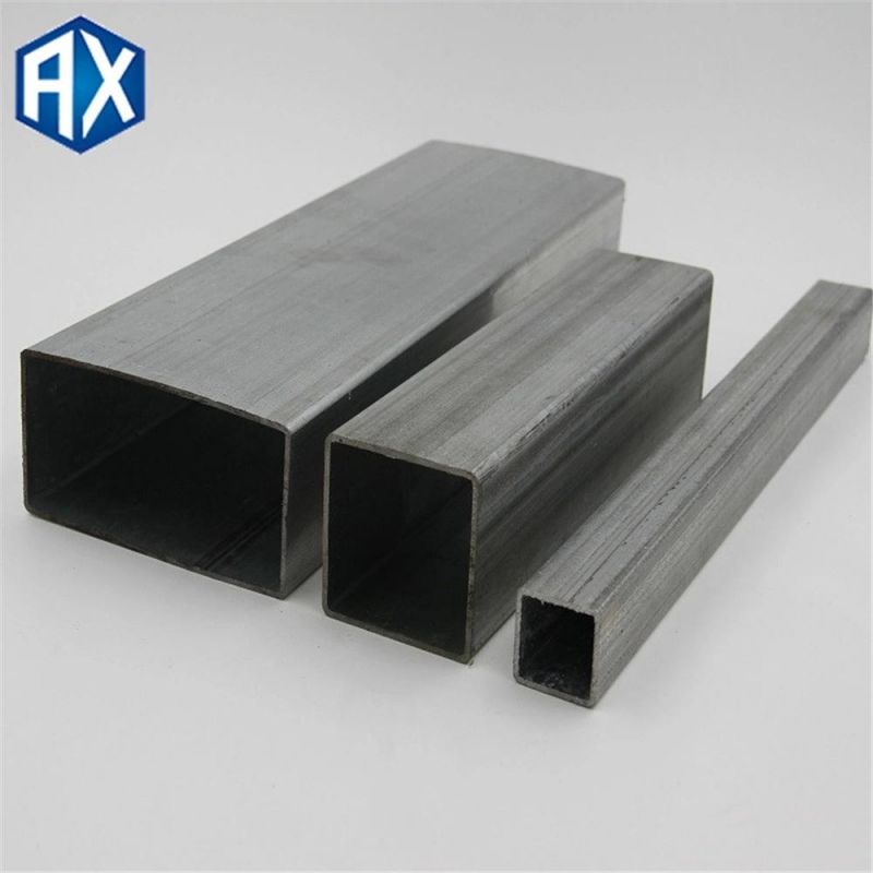 China 120X80X5mm Q235 Q345 Rectangular Hollow Section Steel Pipes