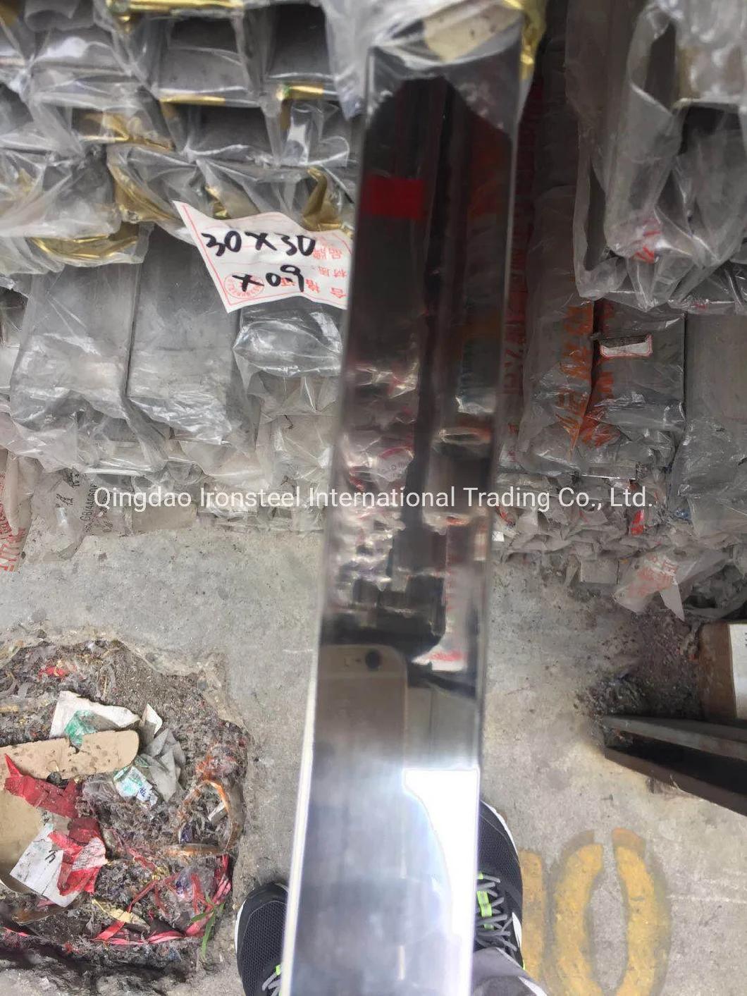 Grade 201 Welded Stainless Steel Pipe Round/Rectangle/Square Stainless Decorative Pipes