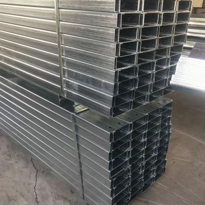 Low Price C Channel Steel Galvanized Steel Metal Roofing Purlin C Purlins