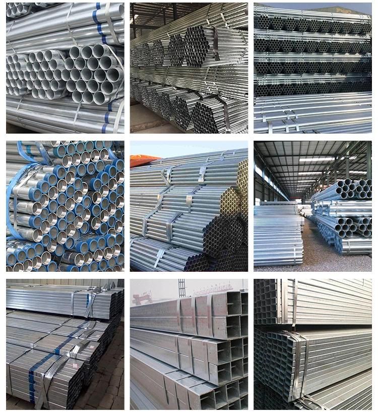 Hot DIP 50*50 Square Galvanize Pipe